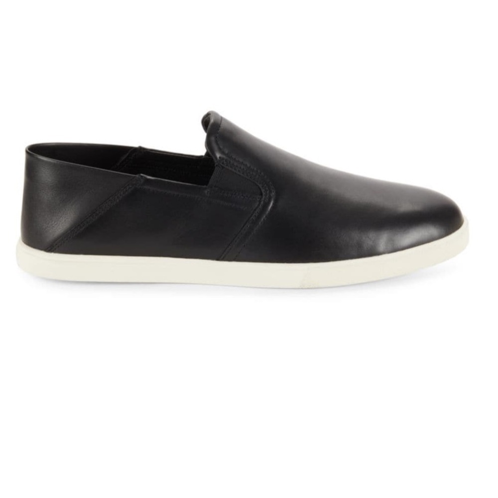 Vince Leather Sneakers - Picture 2 of 5
